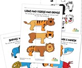 facts about animals worksheet Animal Mix and Match Worksheets