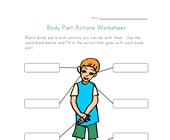 body worksheets all kids network