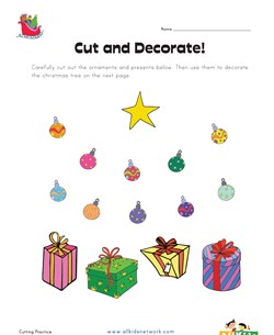 Fun pages to practice cutting and scissor skills for preschool and  kindergarten. — From the Pond