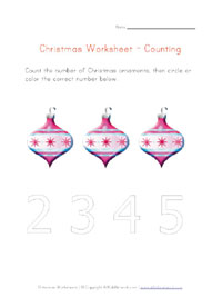 Christmas Worksheets for Kids | All Kids Network