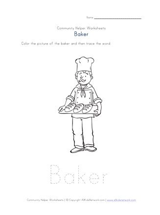 baker worksheet