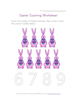 easter counting nine