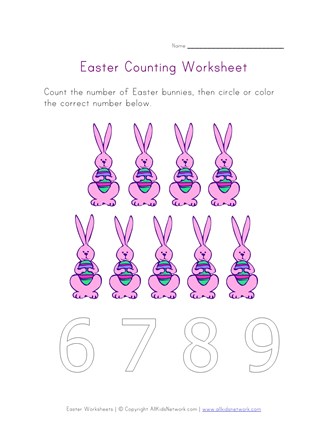 easter counting nine