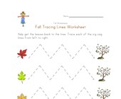 tracing lines worksheets all kids network
