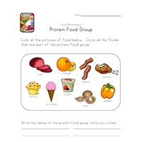 Printables Food Group Worksheets food groups worksheets all kids network
