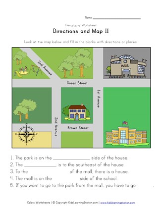 community map for kids printable