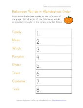 Halloween Worksheets | All Kids Network