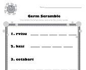Germ Word Scramble