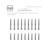 music worksheet for year 1 counting 18 worksheet