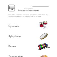 Worksheets Instrument Worksheets For Preschool printable music worksheets for kids all network