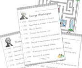 President Worksheets