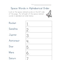 Worksheets Space Math Worksheet space worksheets all kids network