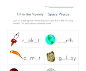 space words missing letters