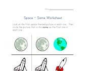 space math worksheet same things worksheet