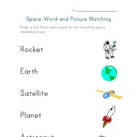 Printables Space Worksheets space worksheets all kids network
