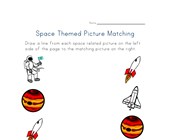space matching worksheet