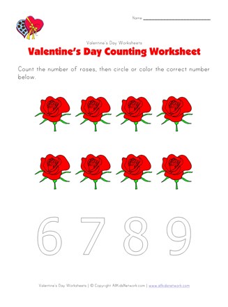 valentines day counting 8