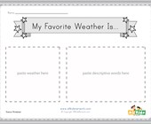 Weather Worksheets for Kids | All Kids Network