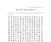 Weather math worksheets with riddles