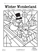 Winter Worksheets for Kids | All Kids Network