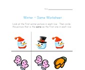 worksheet winter activities winter themed same worksheet