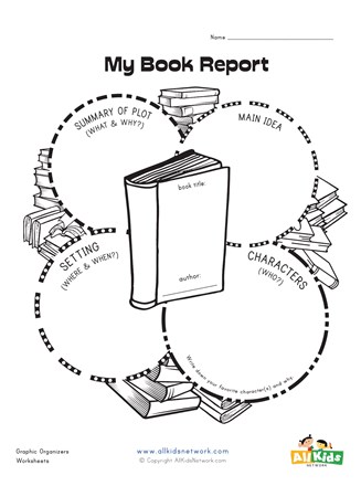 graphic organizer book report