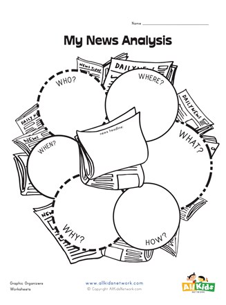 news graphic organizer