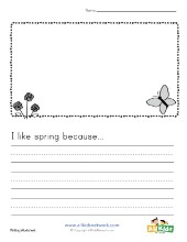 Spring Worksheets for Kids | All Kids Network