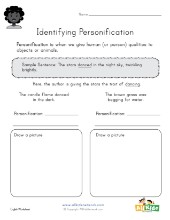 Identifying Personification Worksheet 1 | All Kids Network
