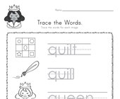letter q worksheets all kids network