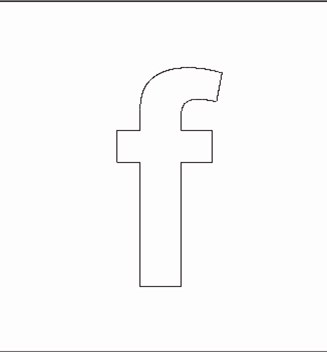 Lowercase F Stencil
