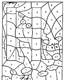 Horse Color by Numbers