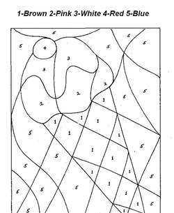 Ice Cream Color by Numbers
