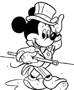 Mickey Mouse by Numbers
