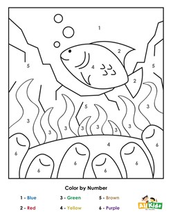 Fish Color by Number