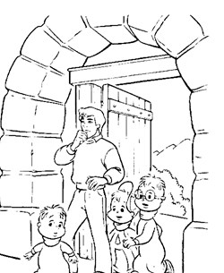 chipmunks coloring coloring page