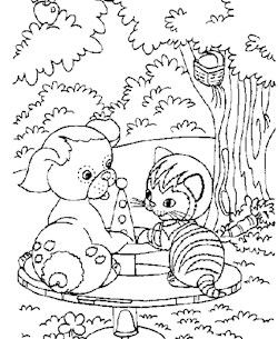 golden book stories 1 coloring page