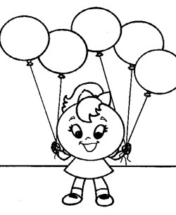 shapes circle coloring page