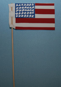 kids american flag craft