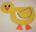 letter d duck craft
