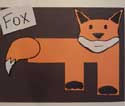 letter f craft - fox