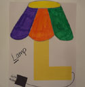 letter l lamp craft
