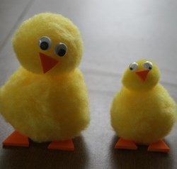 Pom-Pom Chick Craft