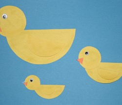 Shape Duck Craft
