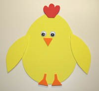Foam Egg Chick