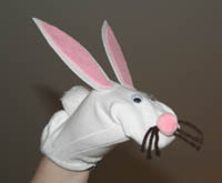 sock puppet bunny