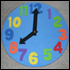 kids clock craft