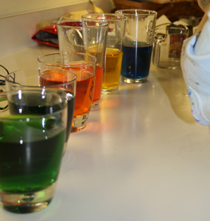 water rainbow craft