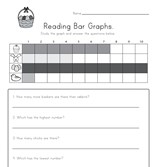 bar graph worksheet colors
