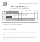 bar graph worksheet colors
